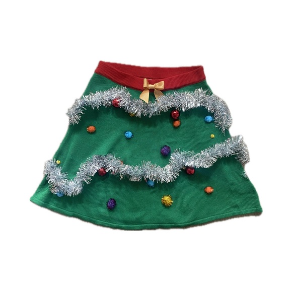 Planet Gold Dresses & Skirts - Planet Gold Christmas Knit Tree Skirt